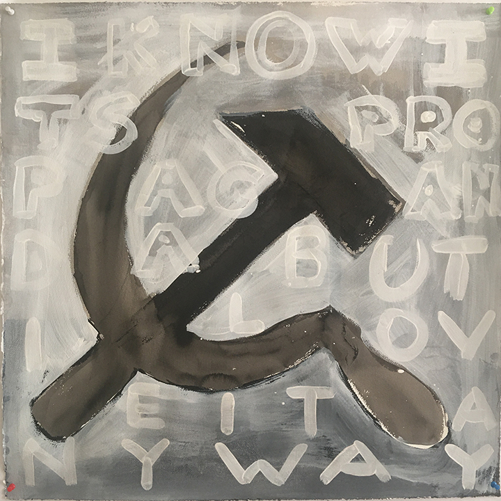 Ania Soliman - Untitled (I Know It’s Propaganda but I Love It Anyway: Gray)